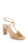 Badgley Mischka Collection Debora Ankle Strap Sandal In Reed Leather