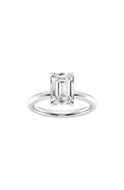 BADGLEY MISCHKA BADGLEY MISCHKA COLLECTION EMERALD CUT LAB CREATED DIAMOND ENGAGEMENT RING