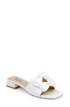 Badgley Mischka Collection Giorgia Slide Sandal In White