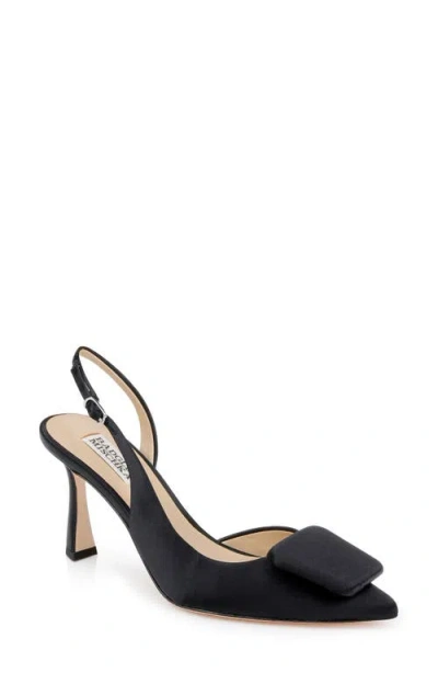 Badgley Mischka Graciella High Heel Slingback Pumps In Black