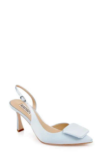 BADGLEY MISCHKA BADGLEY MISCHKA COLLECTION GRACIELLA SLINGBACK HALF D'ORSAY POINTED TOE PUMP