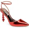Badgley Mischka Indie Ii Heels In Ruby Red