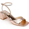 Badgley Mischka Collection Infinity Ii Sandal In Champagne