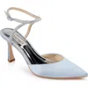 Badgley Mischka Collection Kamilah Ankle Strap Pump In Blue
