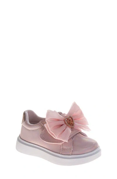Badgley Mischka Collection Kids' Kensie Sneaker In Pink