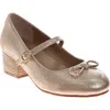 Badgley Mischka Collection Kids' Mary Jane Pump In Gold