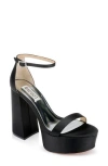 Badgley Mischka Party Ankle Strap Platform Sandal In Black