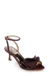 Badgley Mischka Collection Remi Sandal In Burgundy