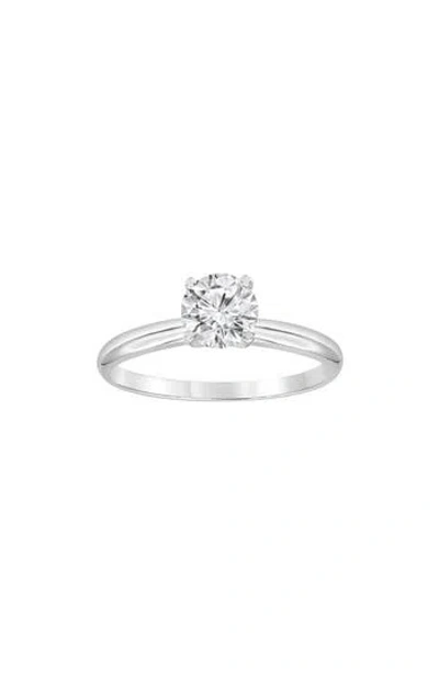 Badgley Mischka Collection Round Cut Lab Created Diamond Engagement Ring In Platinum