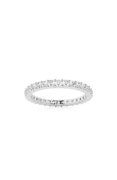 Badgley Mischka Collection Round Cut Lab Created Diamond Infinity Ring In Platinum
