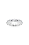 Badgley Mischka Collection Round Cut Lab Created Diamond Infinity Ring In Platinum