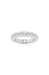 Badgley Mischka Round Cut Lab Created Diamond Infinity Ring In White