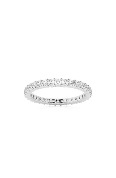 Badgley Mischka Collection Round Cut Lab Created Diamond Infinity Ring In White