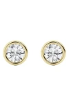 Badgley Mischka Collection Round Cut Lab Created Diamond Stud Earrings In 1 Ctw Yellow Gold