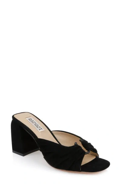 Badgley Mischka Collection Vayla Slide Sandal In Black