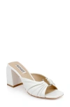 Badgley Mischka Collection Vayla Slide Sandal In White