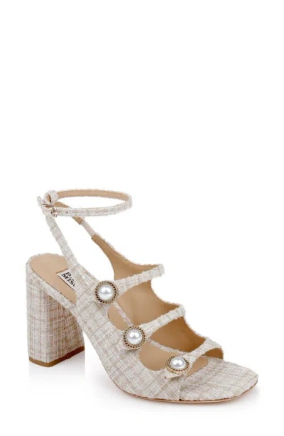 Badgley Mischka Collection Vella Ankle Strap Sandal In Multi