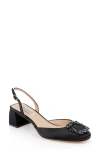 Badgley Mischka Collection Vivia Slingback Pump In Black