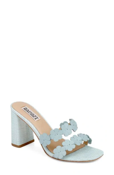 Badgley Mischka Collection Webster Slide Sandal In Blue