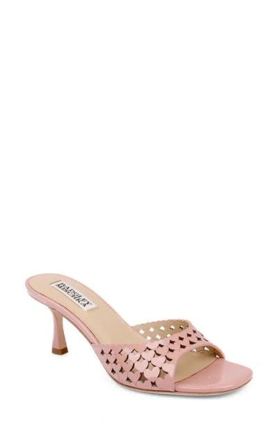Badgley Mischka Collection Windy Slide Sandal In Pink
