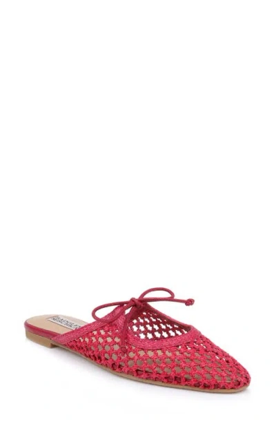 Badgley Mischka Collection Xailee Woven Mule In Red