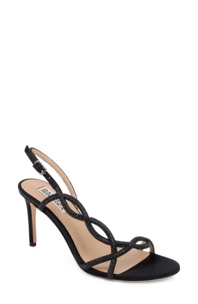 Badgley Mischka Collection Yulissa Slingback Sandal In Black