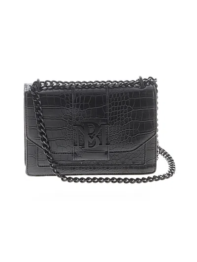 Pre-owned Badgley Mischka Crossbody Bag In Black