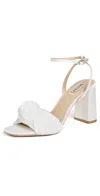 Badgley Mischka Collection Dafne Ankle Strap Sandal In White
