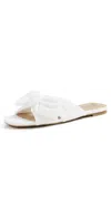 Badgley Mischka Collection Darla Slide Sandal In White