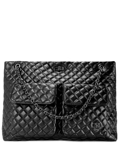 Badgley Mischka Diana Travel Weekender Tote In Black