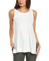 Badgley Mischka Double Layer Tank In White