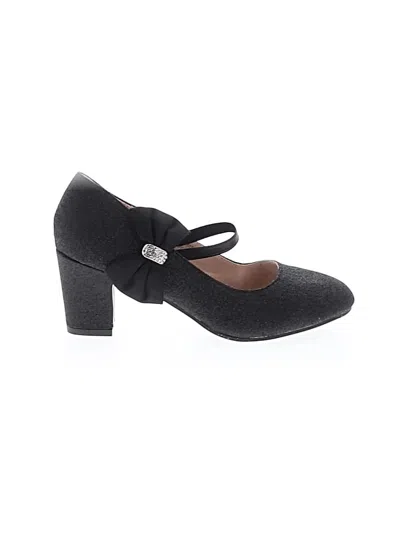 Pre-owned Badgley Mischka Kids' Dress Shoes In Black