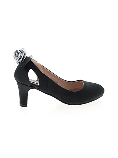 Pre-owned Badgley Mischka Kids' Dress Shoes In Black
