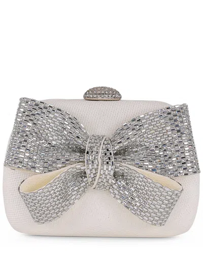 Badgley Mischka Emmy Sparkle Jacquard Clutch In Multi