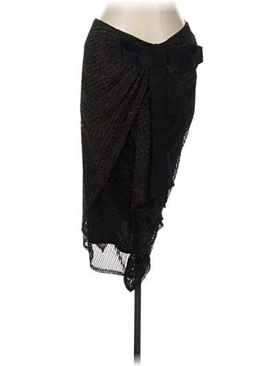 Pre-owned Badgley Mischka Formal Skirt In Black
