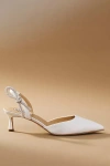 Badgley Mischka Gentry Bow Pumps In White