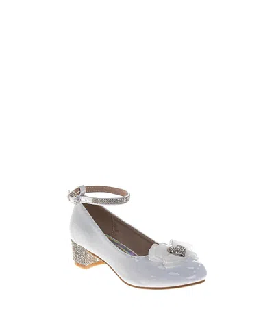 Badgley Mischka Girls' With Gemstones, Ribbon And Heart Dress Sandals - Toddler, Little Kid, Big Kid In Multi