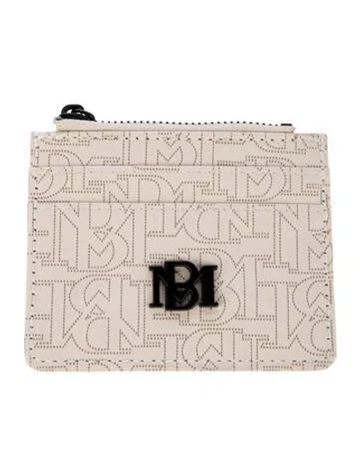 Pre-owned Badgley Mischka Graphic Print Card Holder W/ Tags In Neutrals