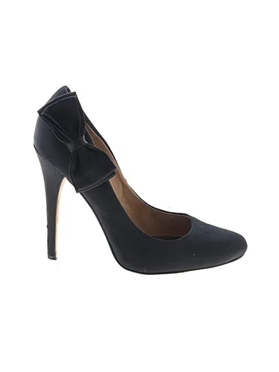Pre-owned Badgley Mischka Heels In Black