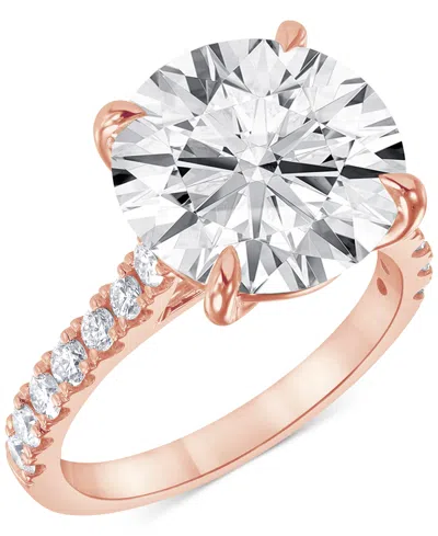 Badgley Mischka Igi Certified Lab Grown Diamond Engagement Ring (6 Ct. T.w.) In 14k White, Yellow Or Rose Gold