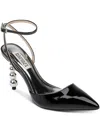 Badgley Mischka Collection Indie Ii Ankle Strap Pointed Toe Pump In Black