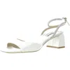 Badgley Mischka Infinity Womens Satin Dressy Slingback Sandals In Multi