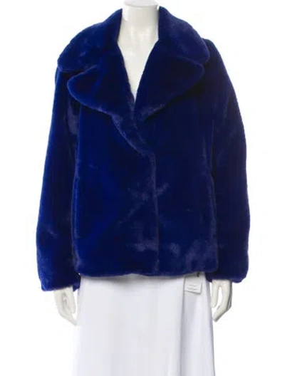 Pre-owned Badgley Mischka Jacket In Blue