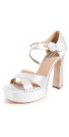 Badgley Mischka Jayleen Pumps White In White