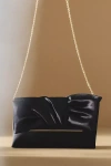 Badgley Mischka Jewel By  Satin Bow Clutch In Black