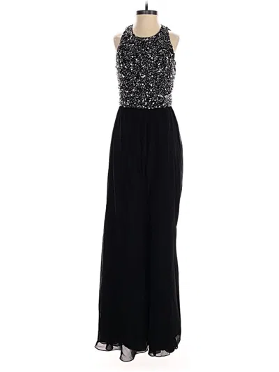 Pre-owned Badgley Mischka Jumpsuit In Black