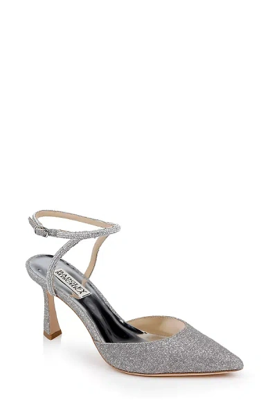 Badgley Mischka Kamilah Heels In Silver