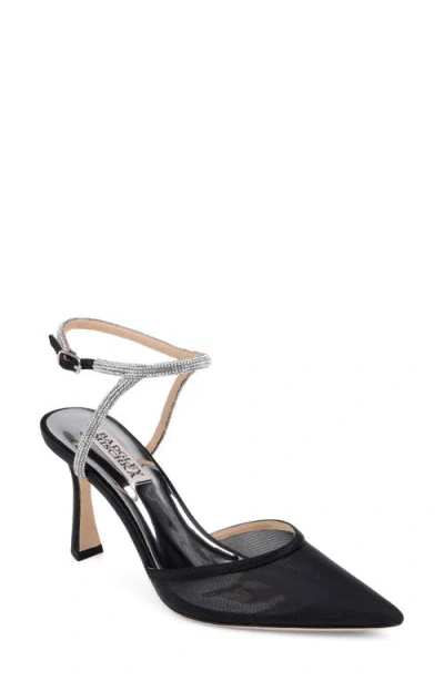 Badgley Mischka Kamilah Iii Ankle Strap Pump In Black