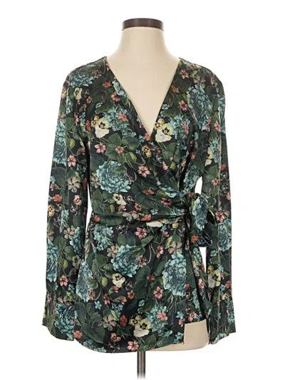 Pre-owned Badgley Mischka Kimono In Green