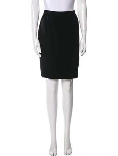 Pre-owned Badgley Mischka Knee-length Skirt In Black